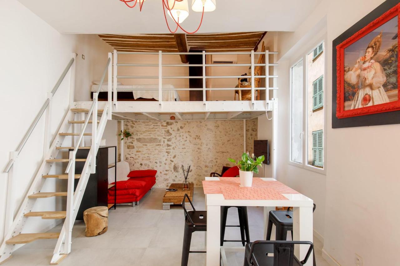 شقة Superb Air-Conditioned Loft In The Heart Of Viel أنتيب المظهر الخارجي الصورة