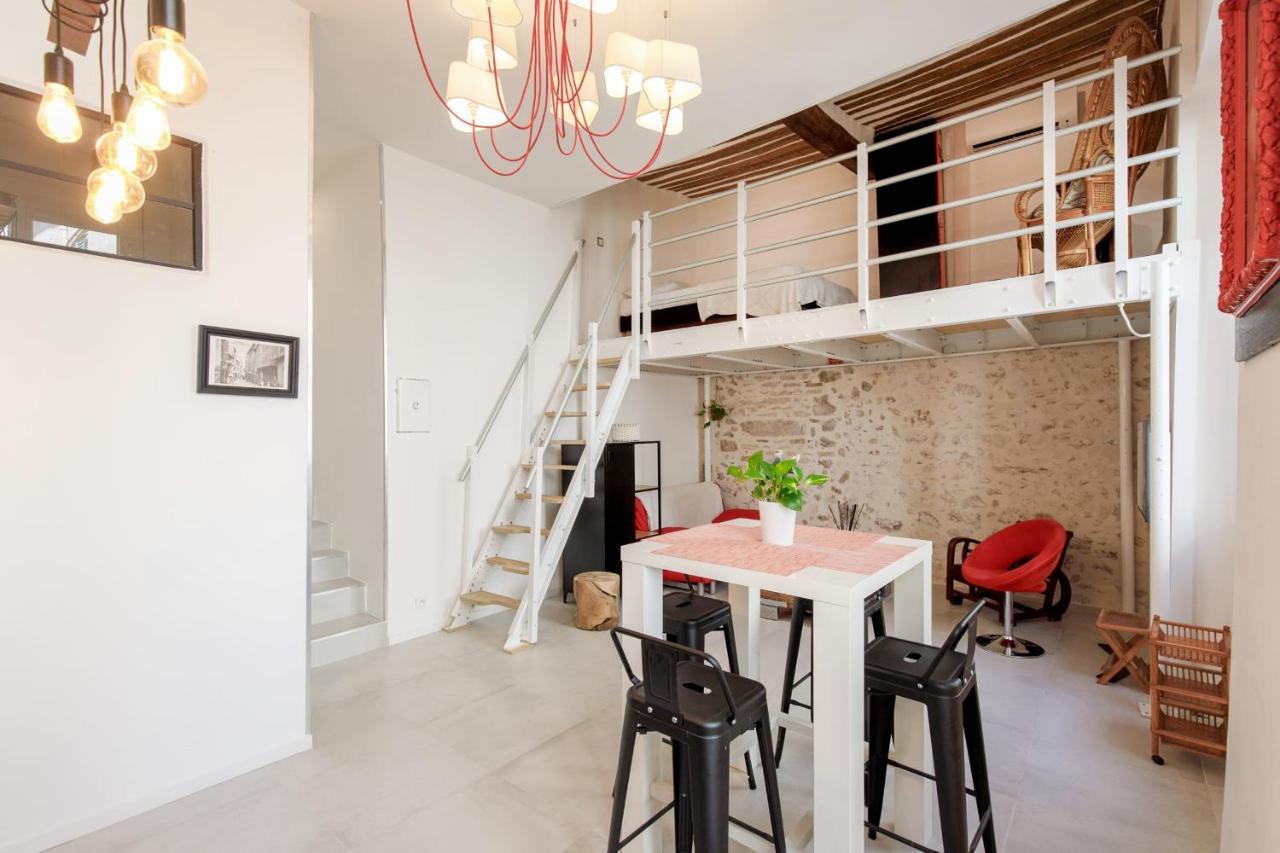 شقة Superb Air-Conditioned Loft In The Heart Of Viel أنتيب المظهر الخارجي الصورة
